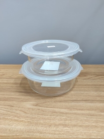 Pote de vidro redondo 900ml